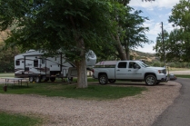 Campsite at Big Mountain Campground